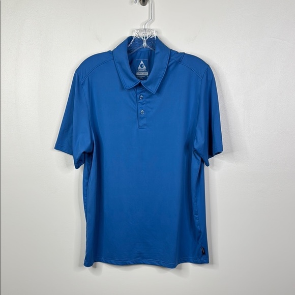 Gerry Blue Stretch Athletic Classic Golf Polo Shirt Men's Size Medium - Picture 1 of 6